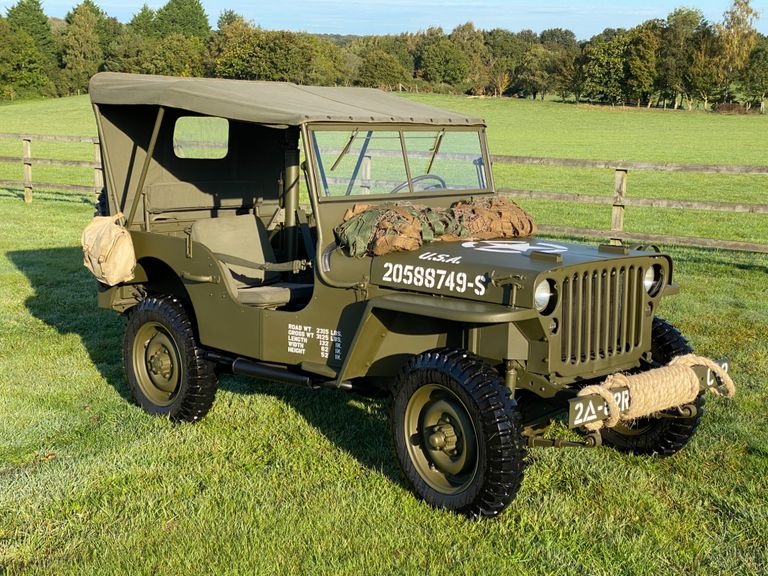 Willys MB, Ford GPW & Hotchkiss World War 2 Military Jeeps for Sale UK